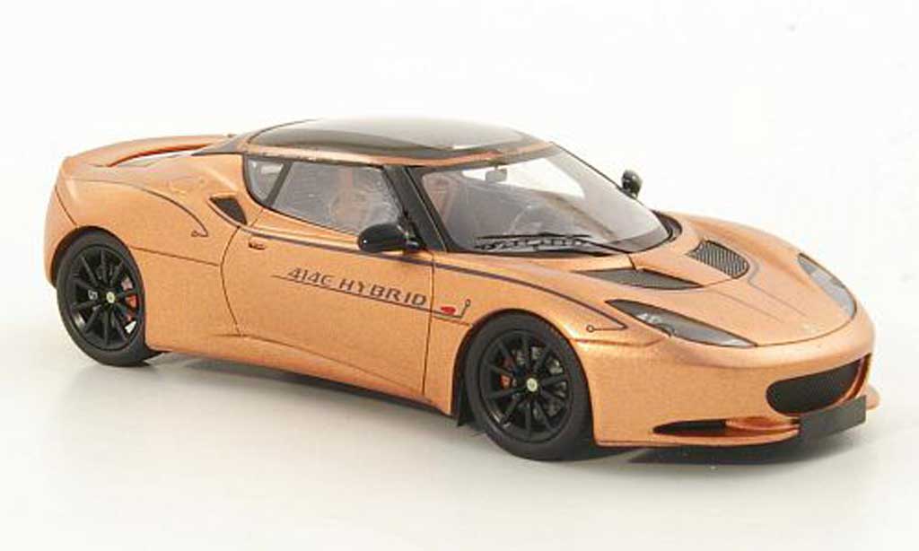 Lotus Evora 414E 1/43 Spark 414E Hybird bronze 2010 modellino in miniatura