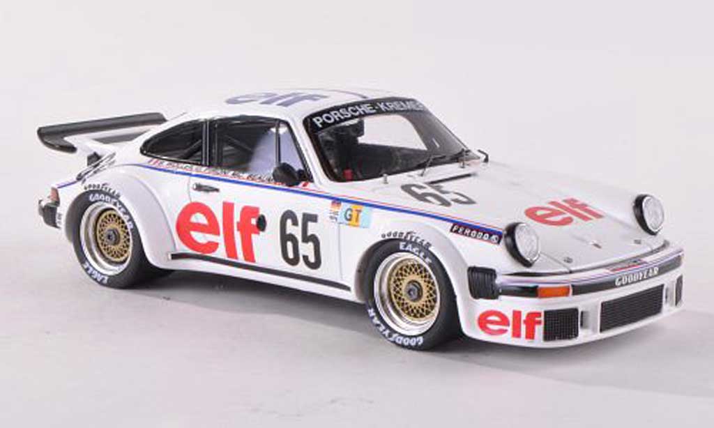 Porsche 934 1977 1/43 Spark No.65 Elf 24h Le Mans 1977 B.Wollek/D.Pironi/M.C.Beaumont modellino in miniatura