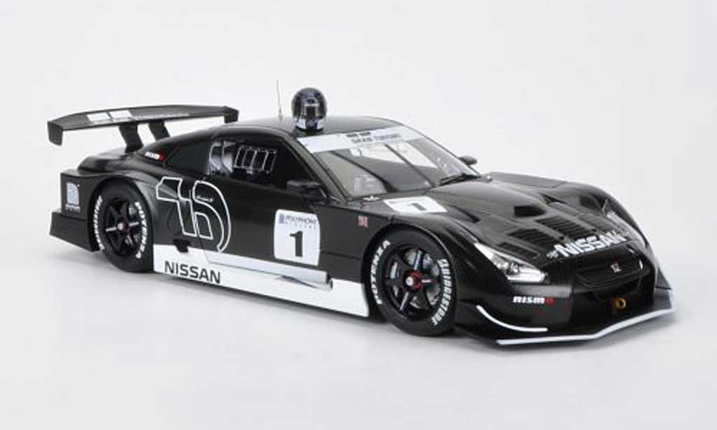 Nissan Skyline R35 1/18 Autoart JGTC R35 GT-R GT500 No.1 Gran Turismo 2010 Stealth Model (Gran Turismo 5) modellino in miniatura