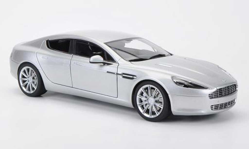Aston Martin Rapide 1/18 Autoart grigio LHD 2010 modellino in miniatura