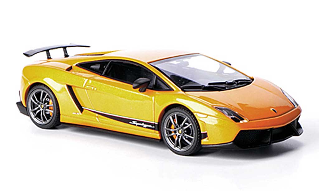 Lamborghini Gallardo LP570-4 1/43 Autoart LP570-4 Superleggera orange 2010 modellino in miniatura