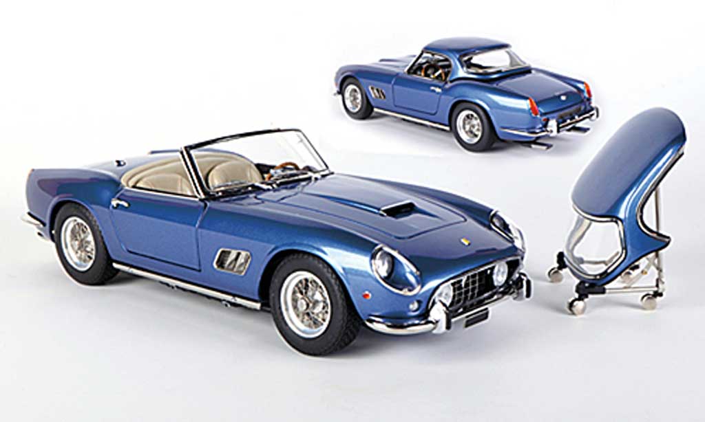 Ferrari 250 GT California 1/18 CMC GT California SWB Spyder blu 1961 modellino in miniatura