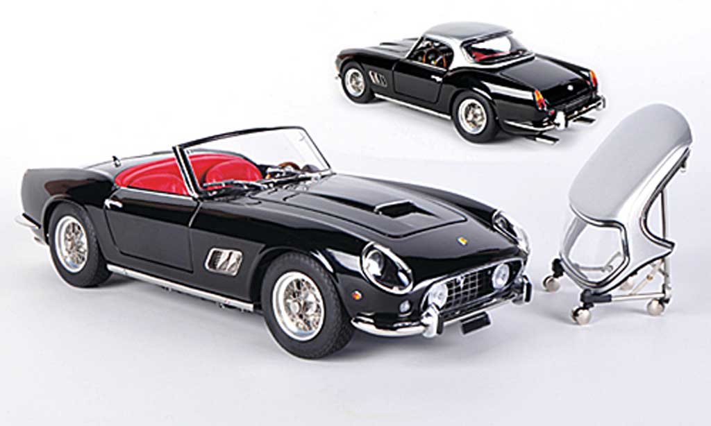 Ferrari 250 GT California 1/18 CMC GT California SWB Spyder nero 1961 modellino in miniatura
