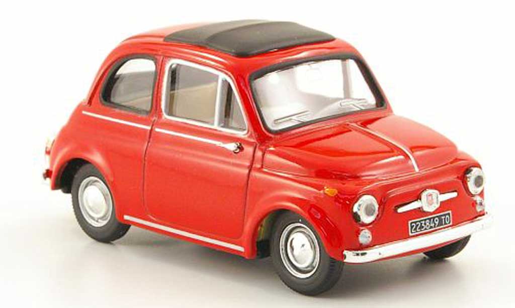 Fiat 500 D 1/43 Vitesse D rosso 1960 modellino in miniatura