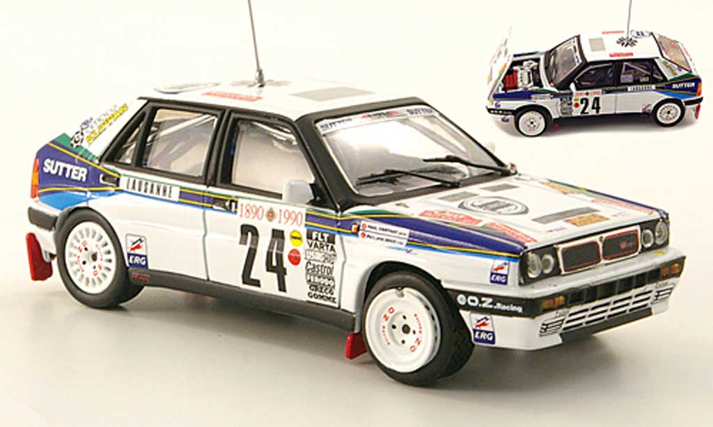Lancia Delta HF Integrale 1/43 Vitesse HF Integrale No.24 Lucky Strike Rally Monte Carlo 1990 modellino in miniatura