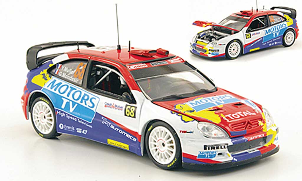 Citroen Xsara WRC 2010 1/43 Vitesse WRC 2010 No.68 Motors TV Rally Frankreich modellino in miniatura