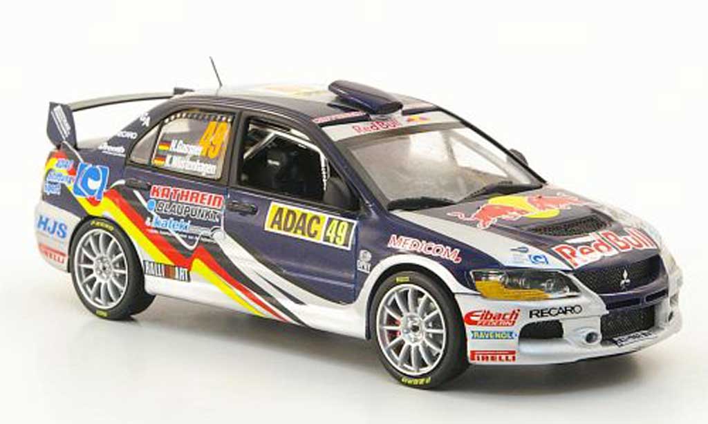 Mitsubishi Lancer Evolution IX 1/43 Vitesse Evolution IX No.49 ADAC Rally Deutschland 2010 modellino in miniatura