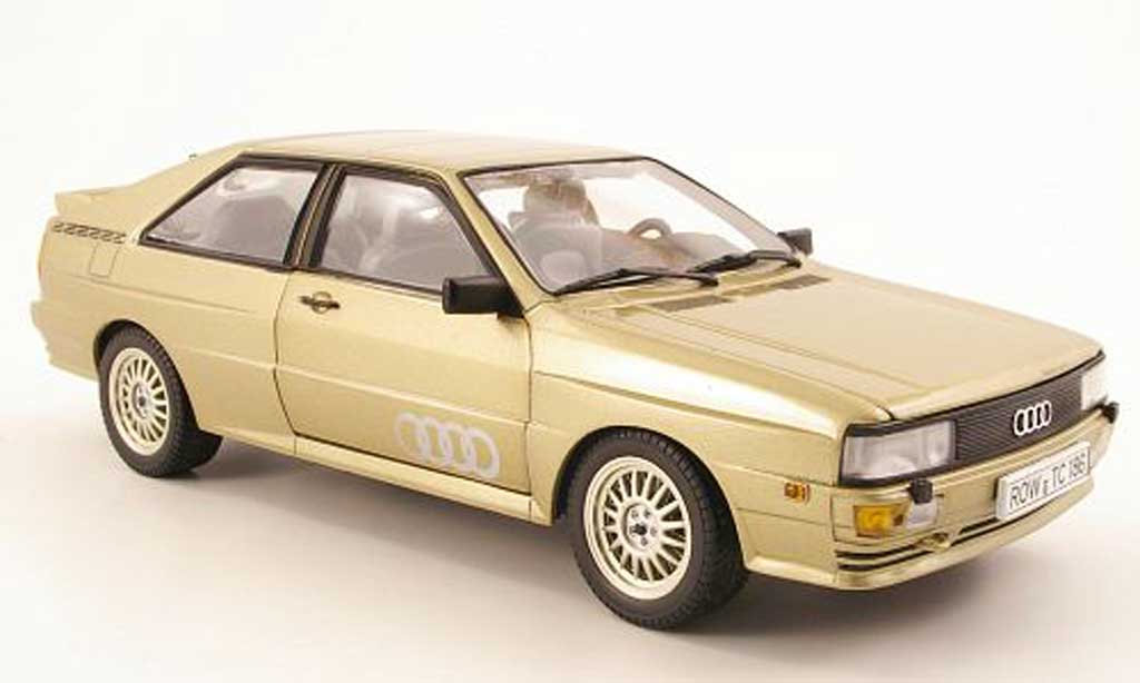 Audi Quattro 1/18 Sun Star beige 1981 modellino in miniatura