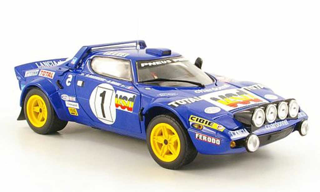 Lancia Stratos Rally 1/18 Sun Star Rally No.1 VSD Rally Monte Carlo 1980 B.Darniche / A.Mahe modellino in miniatura