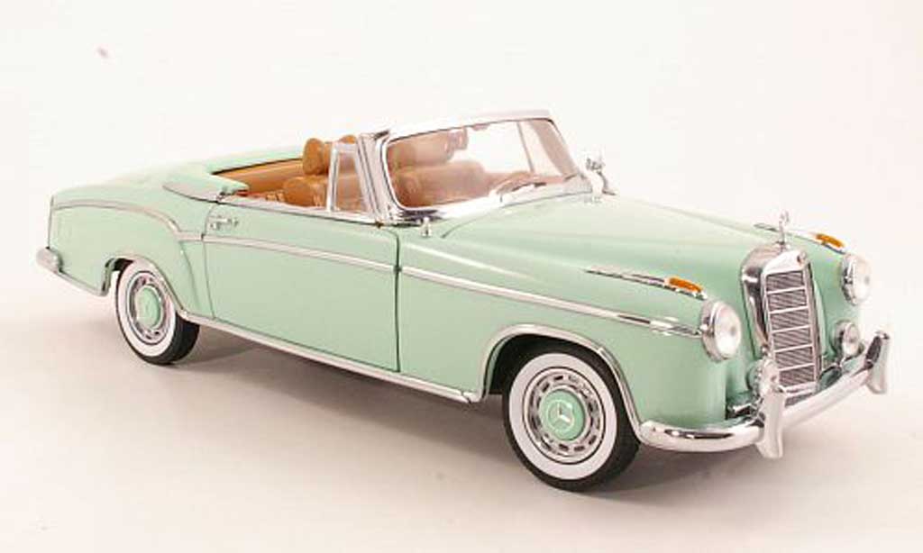 Mercedes 220 1/18 Sun Star SE Cabriolet (W128) mint 1958 modellino in miniatura
