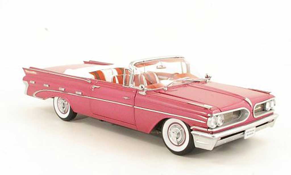 Pontiac Bonneville 1/18 Sun Star Convertibile porpora 1959 modellino in miniatura