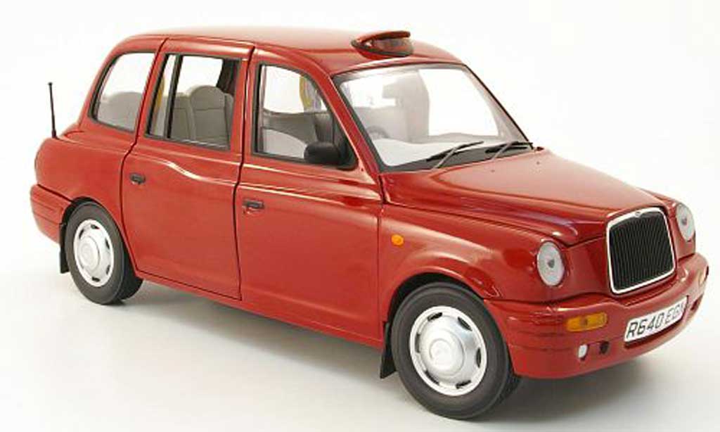LTI TXI 1/18 Sun Star rosso london taxi cab 1998 modellino in miniatura