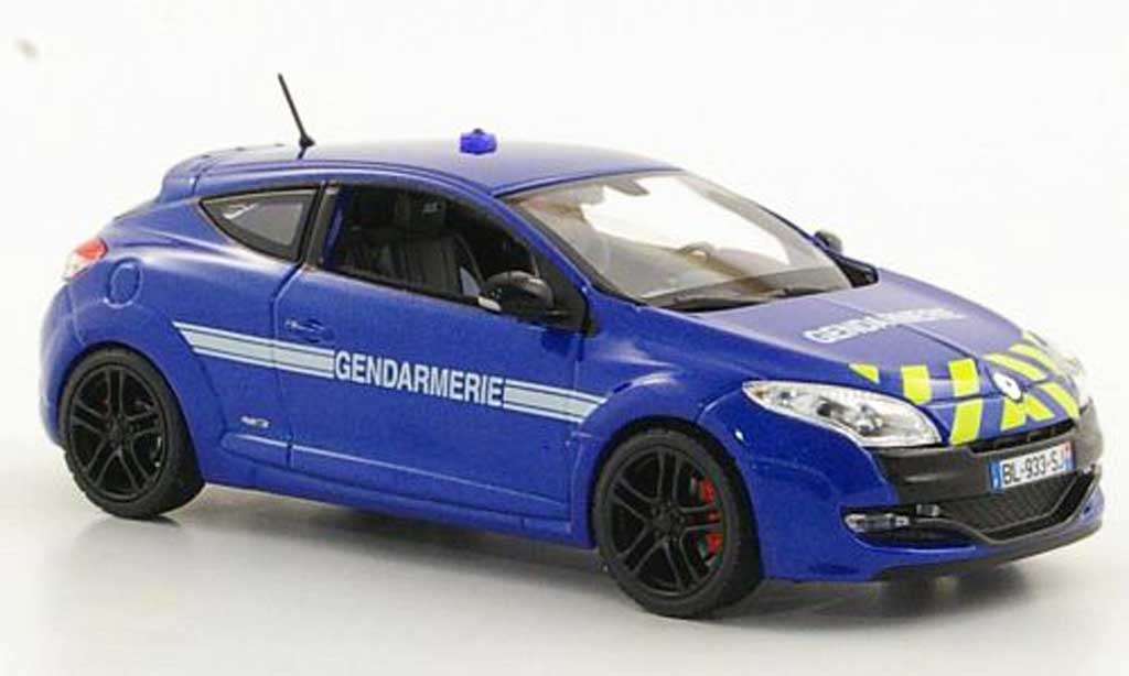 Renault Megane RS 1/43 Norev RS Gendarmerie 2011 modellino in miniatura