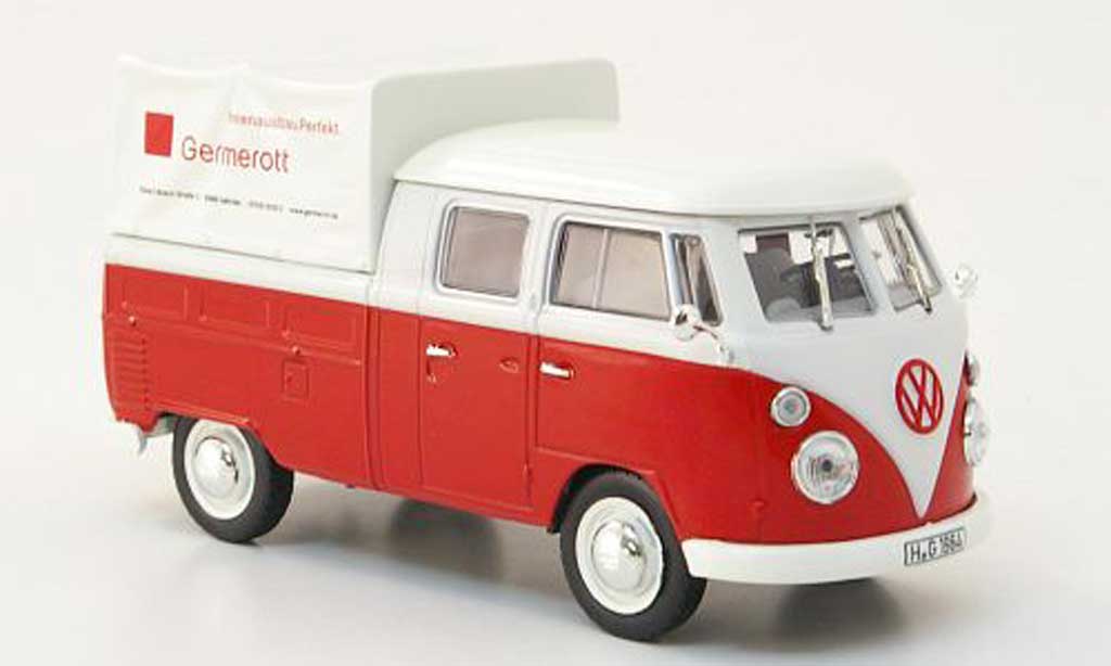 Volkswagen T1 B 1/43 Norev B b Doka-Pritsche Germerossot 1961 modellino in miniatura