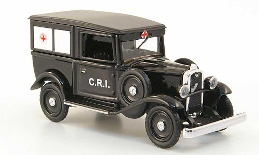 Fiat Balilla 1/43 Rio rossoes Kreuz Italien 1935 modellino in miniatura