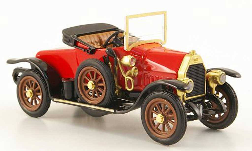 Fiat O 1912 1/43 Rio 1912 Spider rosso modellino in miniatura