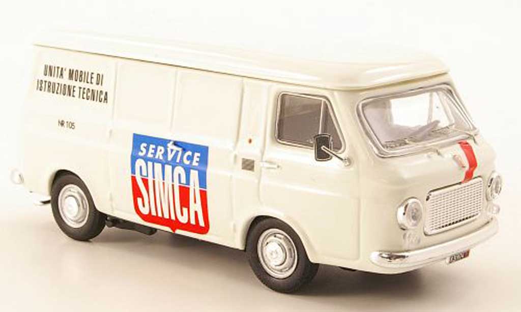 Fiat 238 1/43 Rio Kasten Simca Service 1970 modellino in miniatura