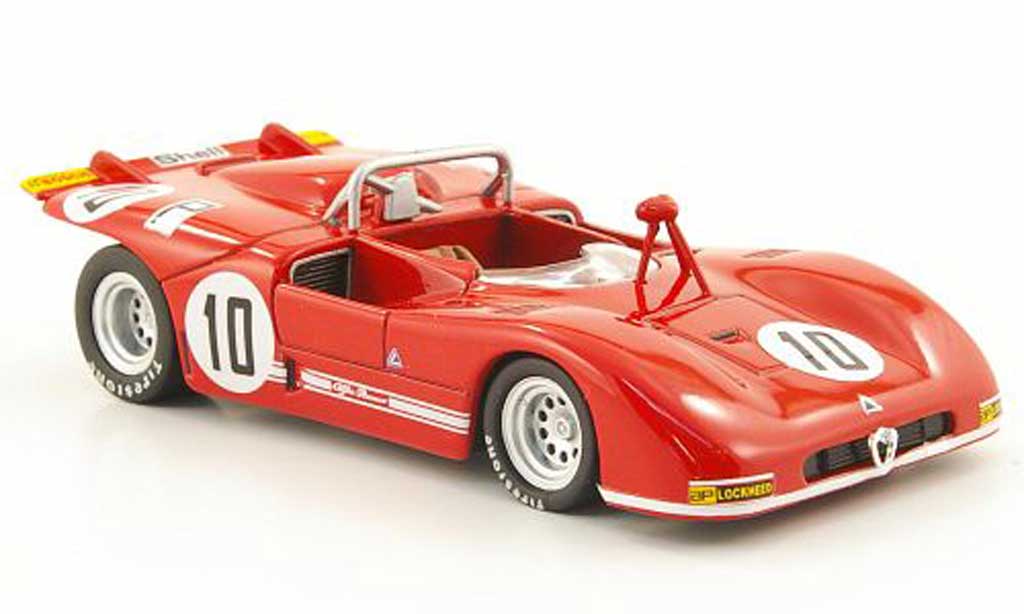 Alfa Romeo 33.3 1971 1/43 M4 1971 No.10 Stommelen/Galli Nurburgring modellino in miniatura