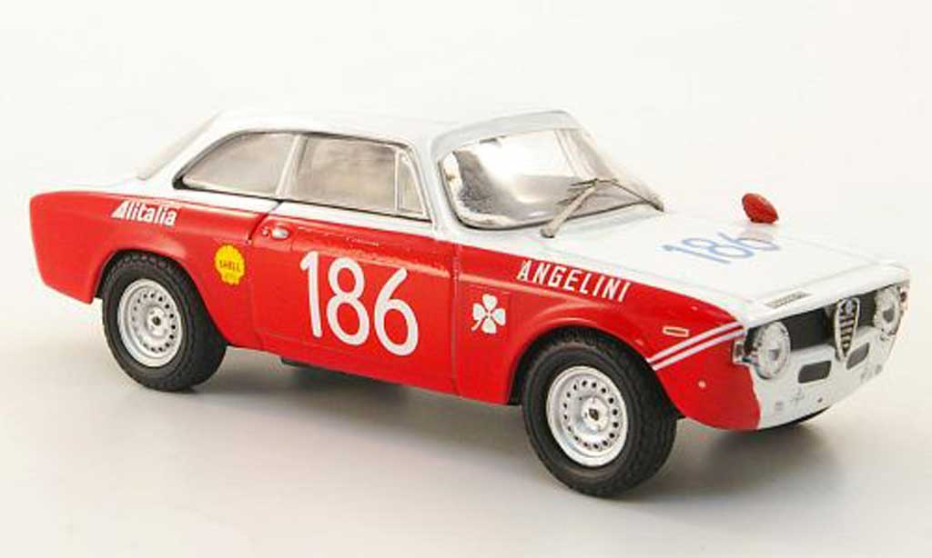 Alfa Romeo Giulia 1600 GTA 1/43 M4 1600 GTA No.186 Targa Florio 1970 modellino in miniatura