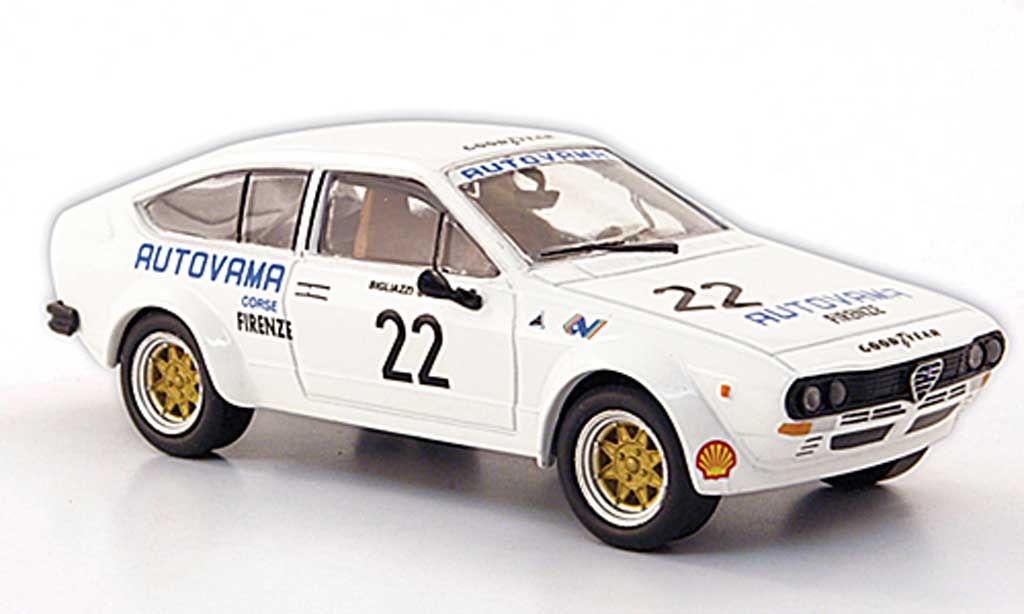 Alfa Romeo GT 2.0 1/43 M4 V 2.0 No.22 Autovama Nurburgring 1976 modellino in miniatura