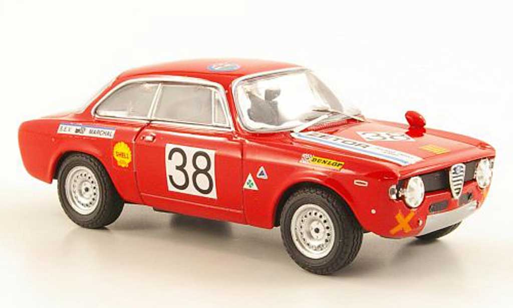 Alfa Romeo Giulia 1300 GTA 1/43 M4 1300 GTA No.38 Zetor Racing Team Bunn 1969 modellino in miniatura