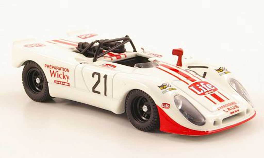 Porsche 908 1971 1/43 Best 1971 No.21 Life Additive Monza Brambilla / Mattli / Wicky modellino in miniatura