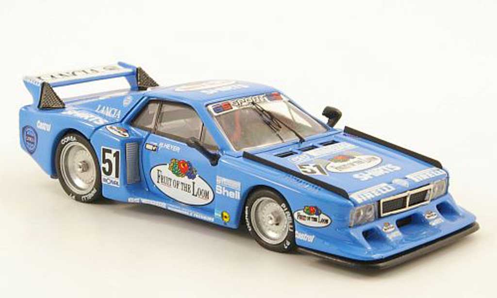 Lancia Beta Monte Carlo 1/43 Best Monte Carlo No.51 Fruit of the Loom DRM 1980 modellino in miniatura