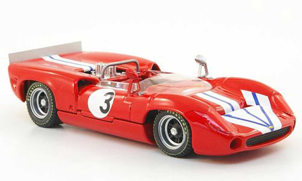 Lola T70 1968 1/43 Best 1968 Spyder No.3 Bridgehampton modellino in miniatura