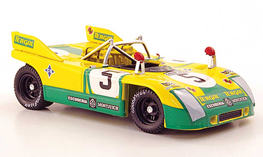 Porsche 908 1972 1/43 Best 1972 No.5 Escuderia Montjuich 24h Le Mans modellino in miniatura