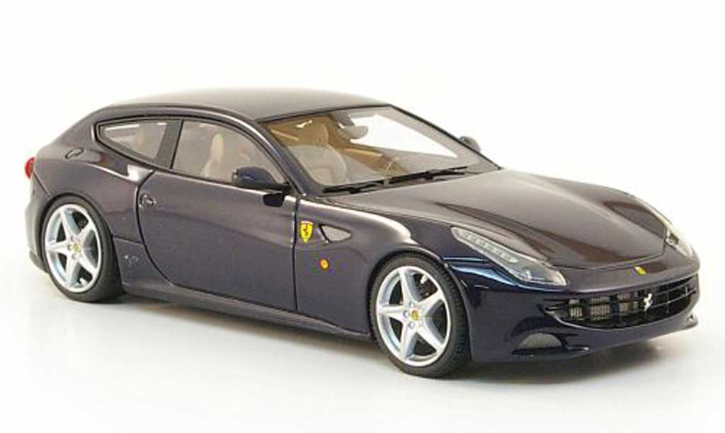 Ferrari FF 1/43 Look Smart blu 2011 modellino in miniatura