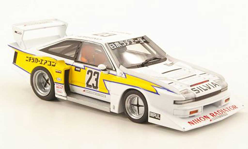 Nissan Silvia 1/43 Ebbro Turbo Super Silhouette No.23 1983 modellino in miniatura