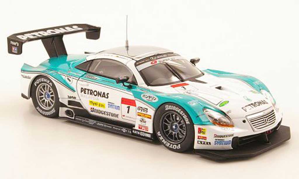 Lexus SC 430 1/43 Ebbro 430 Tom's No.1 Petronas Super GT500 2010 modellino in miniatura