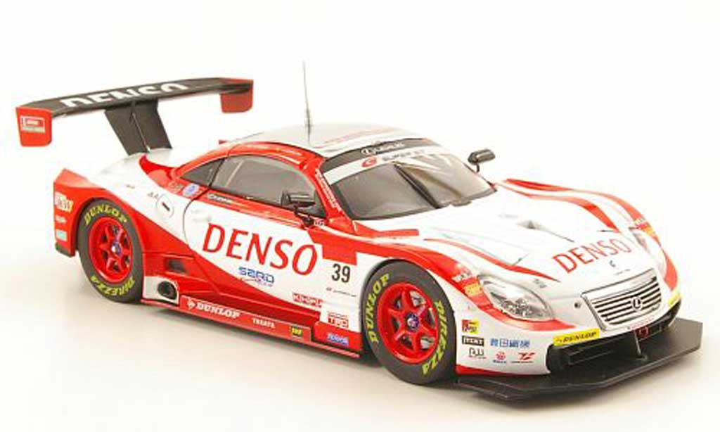 Lexus SC 430 1/43 Ebbro 430 Sard No.39 Denso Super GT500 2010 modellino in miniatura
