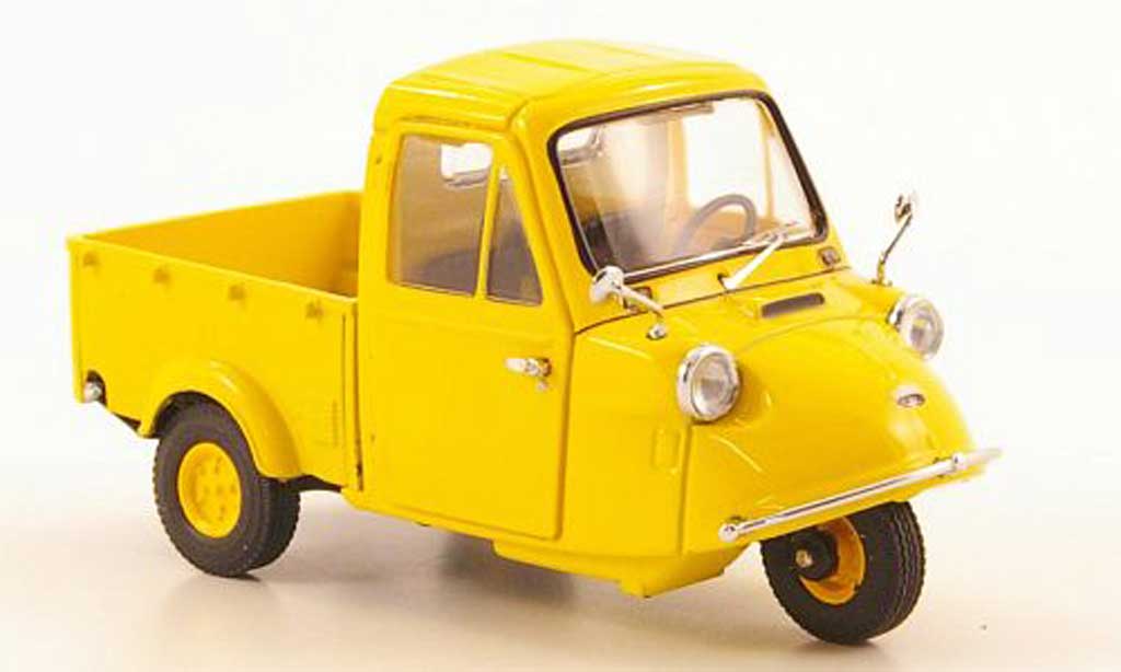 Daihatsu Tri-Mobile 1/43 Ebbro giallo 1959 modellino in miniatura
