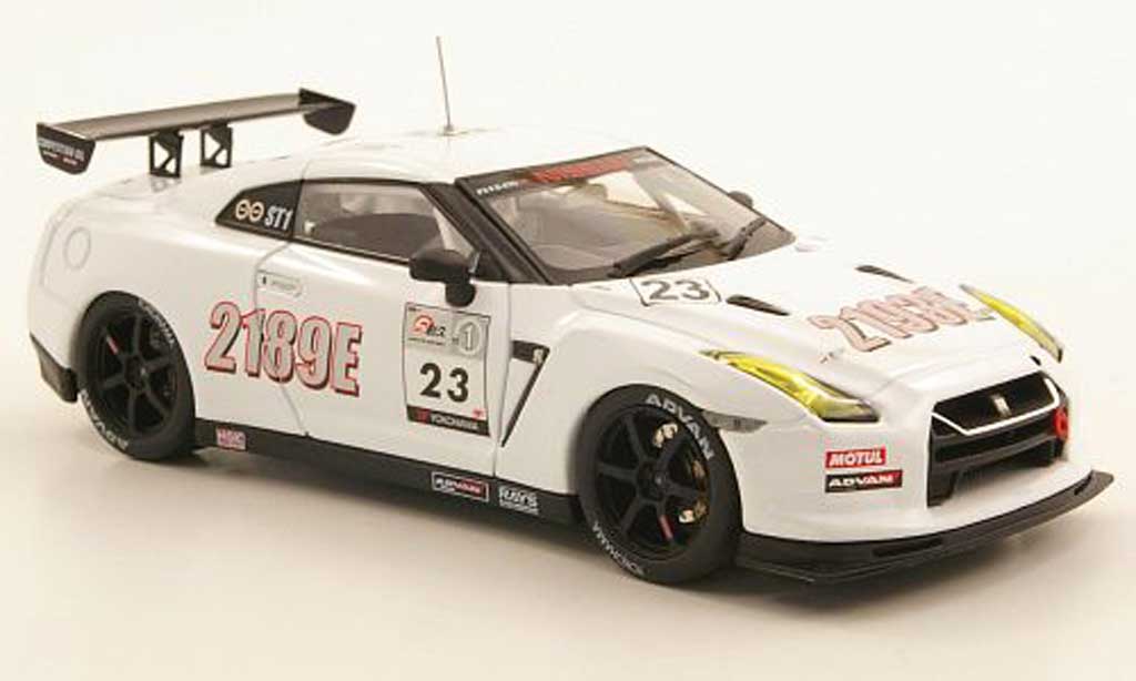 Nissan Skyline 1/43 Ebbro GT-R Nismo No.23 Super Taikyu Fuji 2010 modellino in miniatura