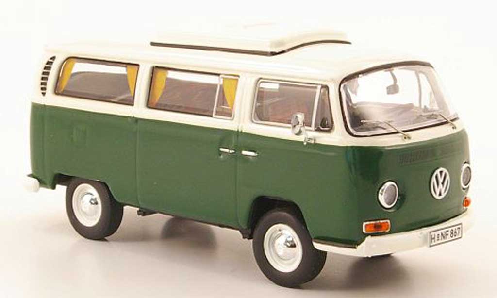 Volkswagen T2 A 1/43 Premium ClassiXXs A Campingwagen grun/bianco 1967 modellino in miniatura