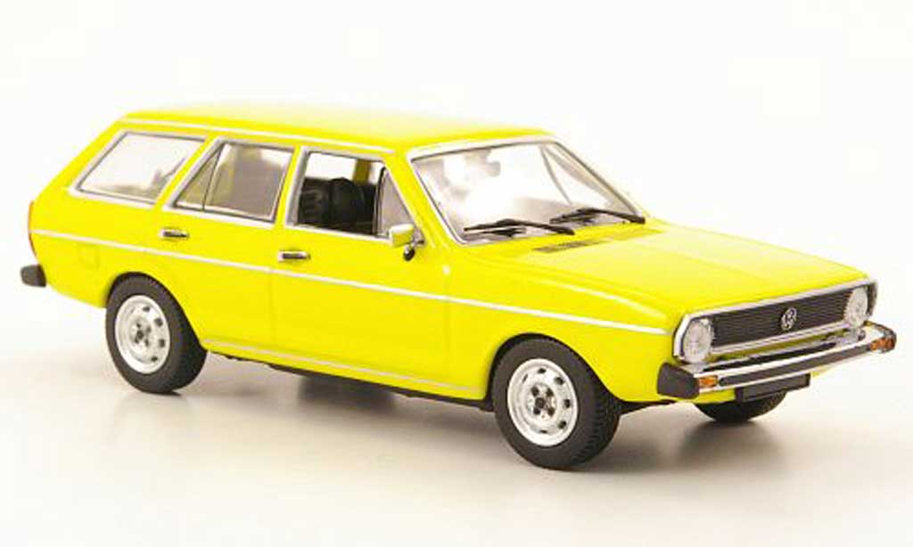 Volkswagen Passat 1/43 Minichamps I Variant (Typ 33) giallo 1974 modellino in miniatura