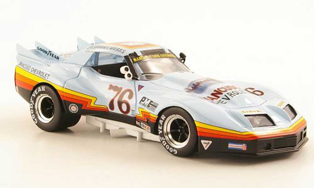 Chevrolet Corvette C3 1/43 Bizarre C3 Mancuso No.76 Watkins Glen IMSA 1977 modellino in miniatura