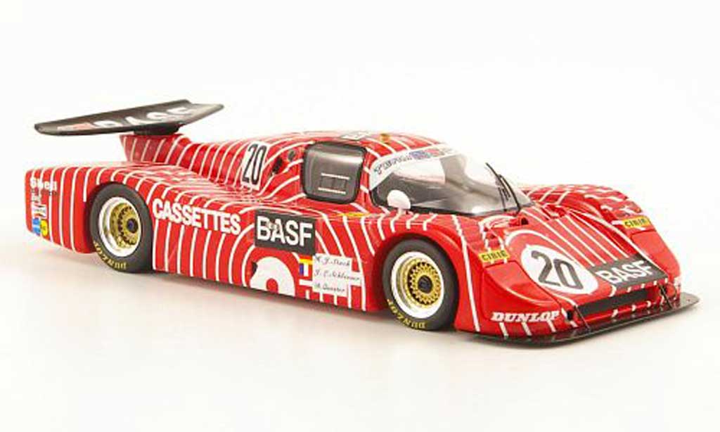 Ford F1 1982 1/43 Bizarre 1982 Sauber SHS C6 No.20 BASF 24h Le Mans modellino in miniatura