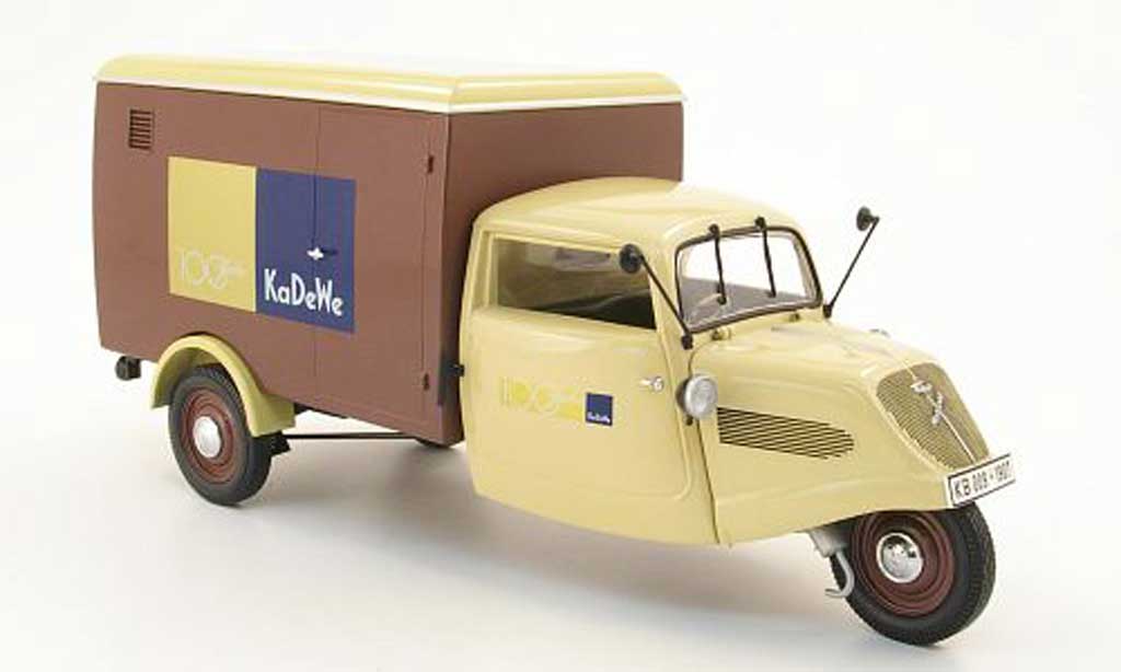 Tempo Hanseat 1/18 Minichamps kasten 100 ans kadewe 1952 modellino in miniatura