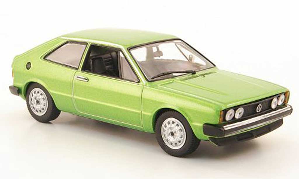 Volkswagen Scirocco 1/43 Minichamps I TS (Typ 53) grun 1974 modellino in miniatura