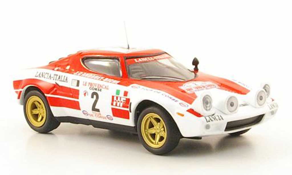 Lancia Stratos Rallye 1/43 Hachette Rallye No.2 -Italia Tour de Corse 1974 modellino in miniatura