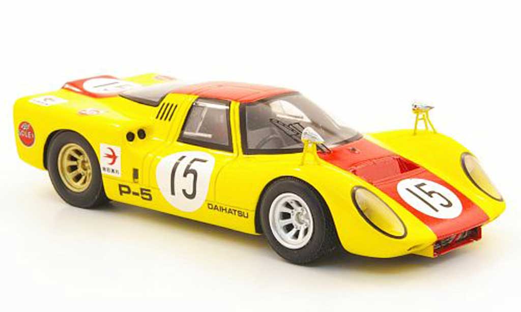 Daihatsu P-5 1/43 Ebbro No.15 GP Japan 1968 modellino in miniatura