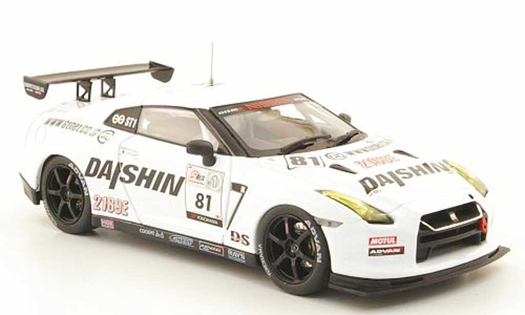 Nissan Skyline 1/43 Ebbro GT-R No.81 Daishin Super Taikyu 2010 modellino in miniatura