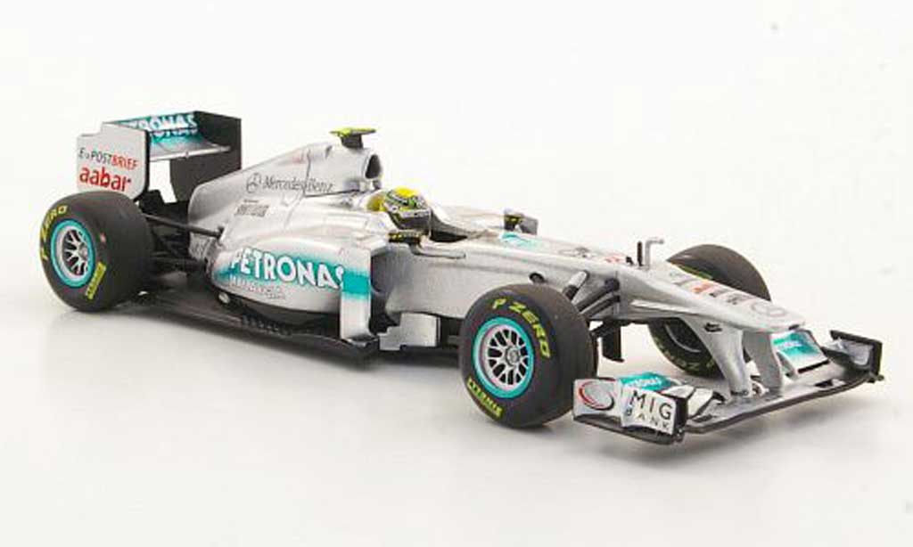 Mercedes F1 2011 1/43 Minichamps 2011 GP MGP W02 No.8 N.Rosberg Petronas -Saison modellino in miniatura