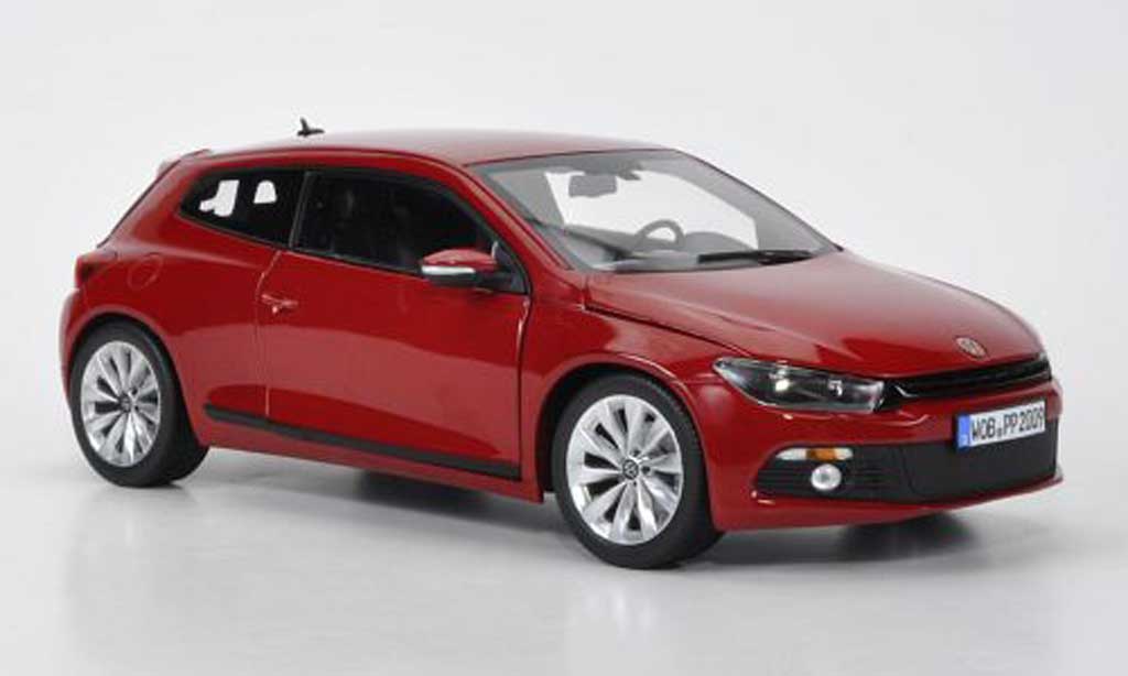 Volkswagen Scirocco 1/18 Norev III rosso 2008 modellino in miniatura