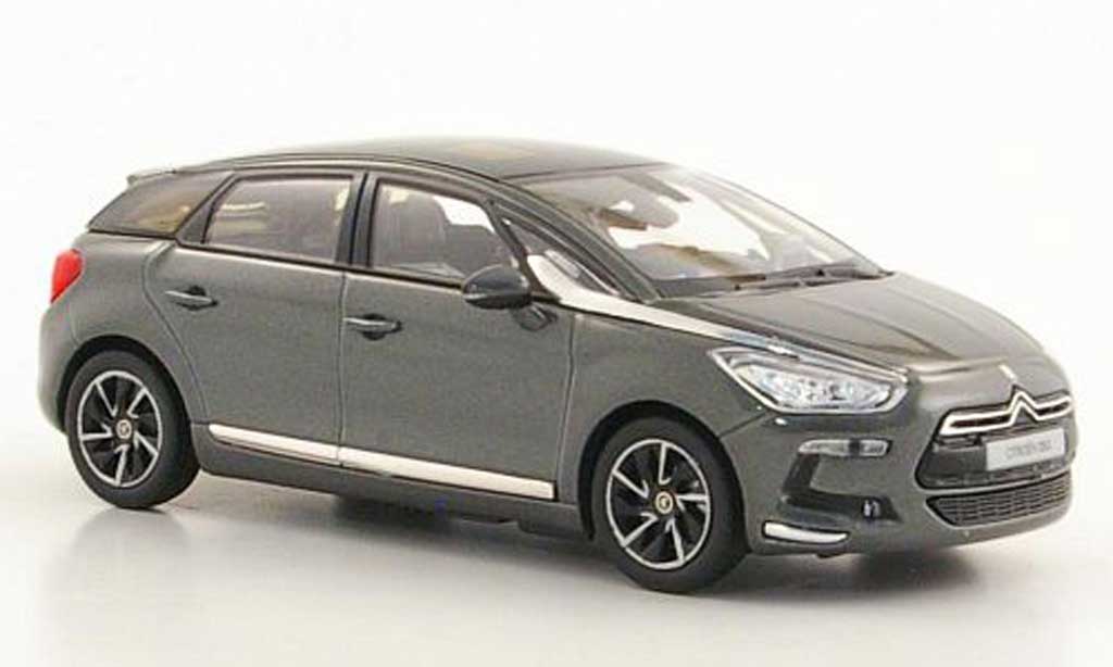 DS Automobiles DS5 1/43 Norev grigio 2011 modellino in miniatura