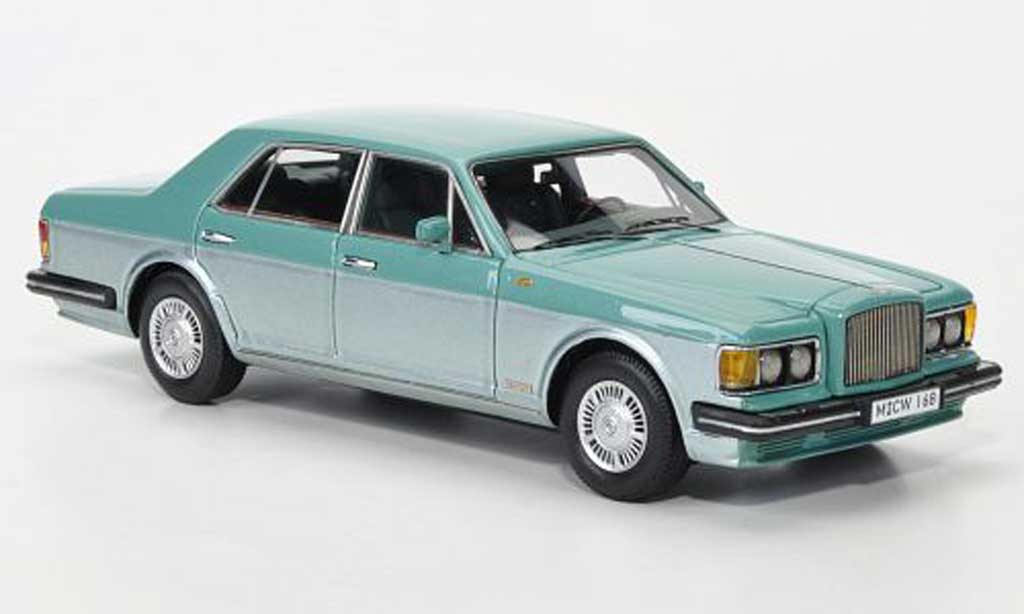 Bentley Turbo R 1/43 Neo turkis/grigio grigio LHD limited edition 1985 modellino in miniatura