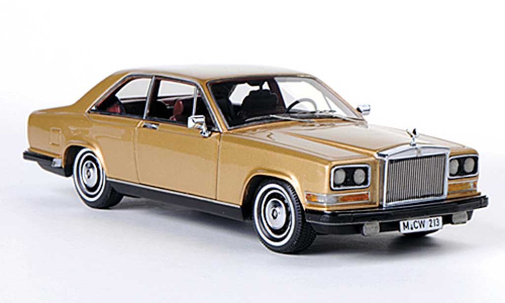 Rolls Royce Camargue 1/43 Neo gold LHD 1975 modellino in miniatura
