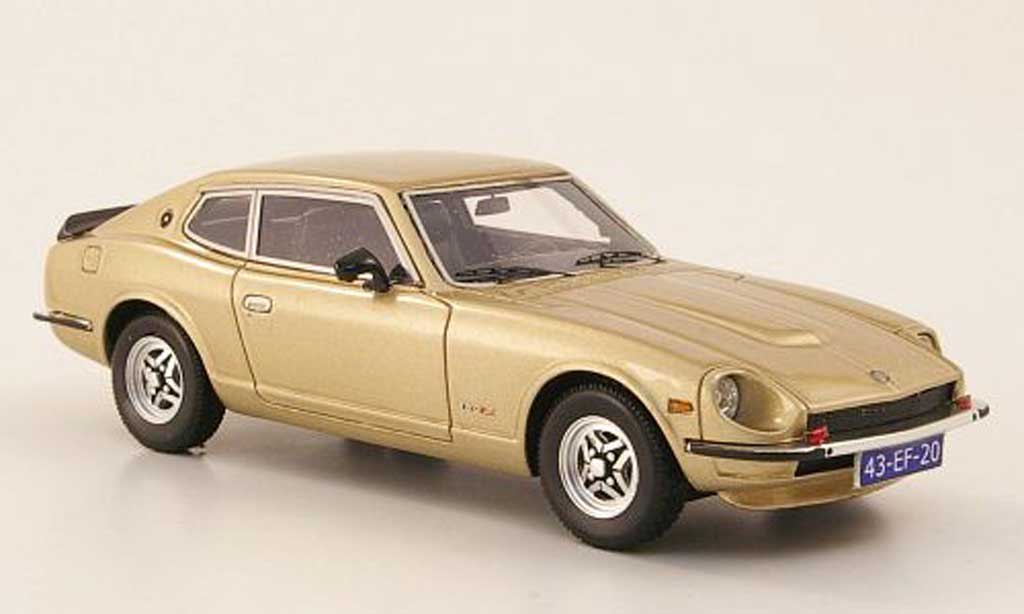Datsun 260Z 1/43 Neo 2+2 gold 1975 modellino in miniatura